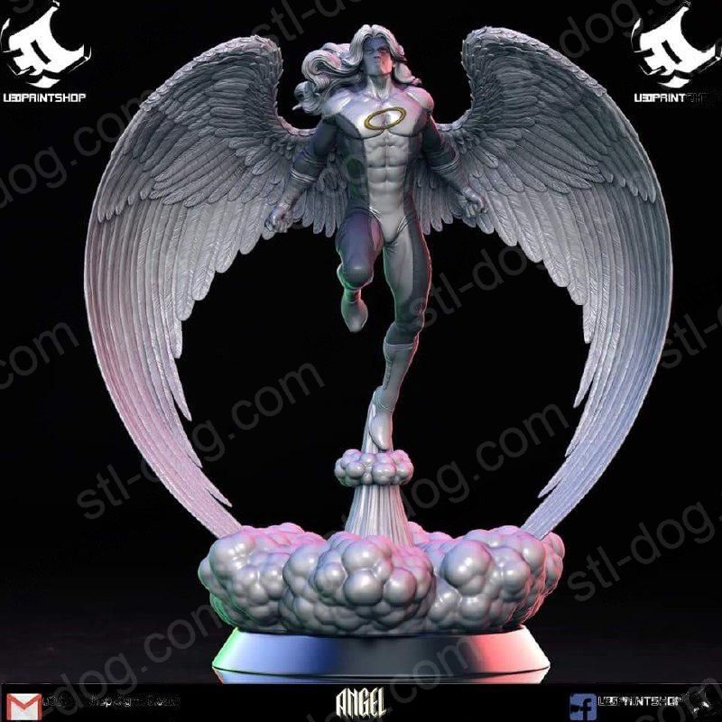 X战警(Xmen) 天使(Angel) 3D打印图纸